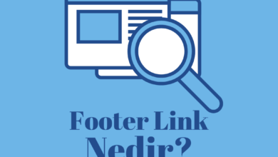 Photo of Footer Link Nedir?