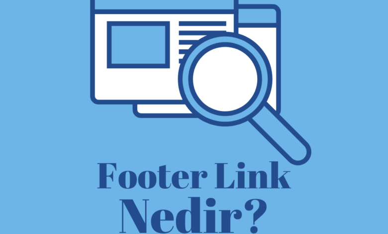 footer link nedir